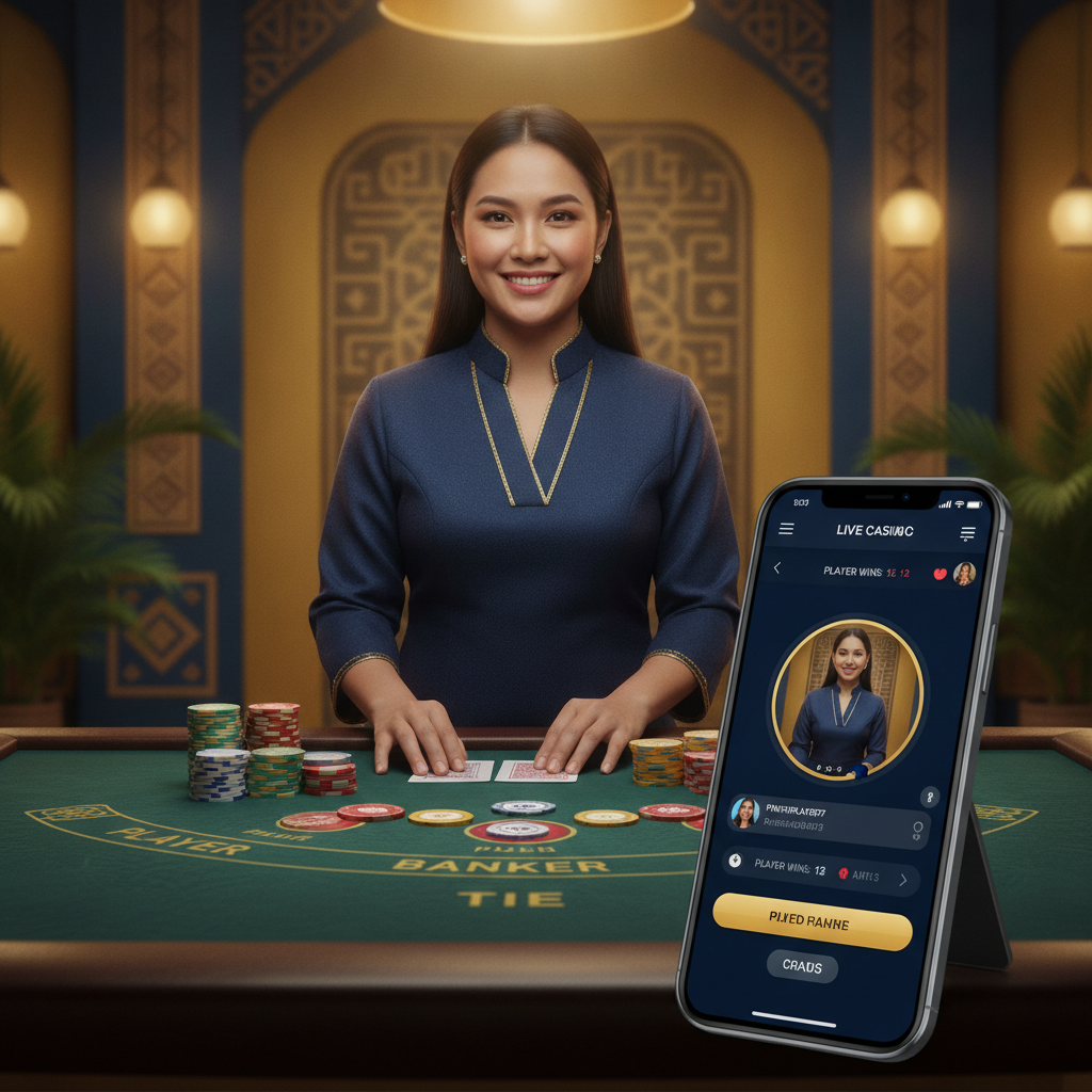Illustration: RK Elite Live Dealer Games: How to Join a Table and Place Your First Bet